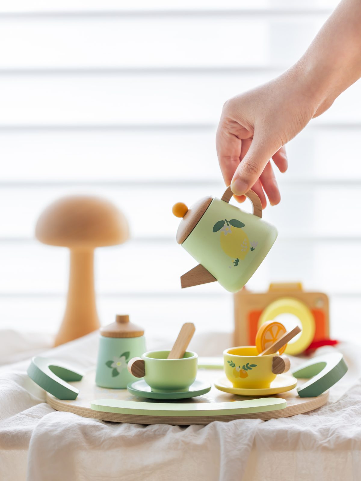 Drveni set Popodnevni čaj Classic World - Слика 8