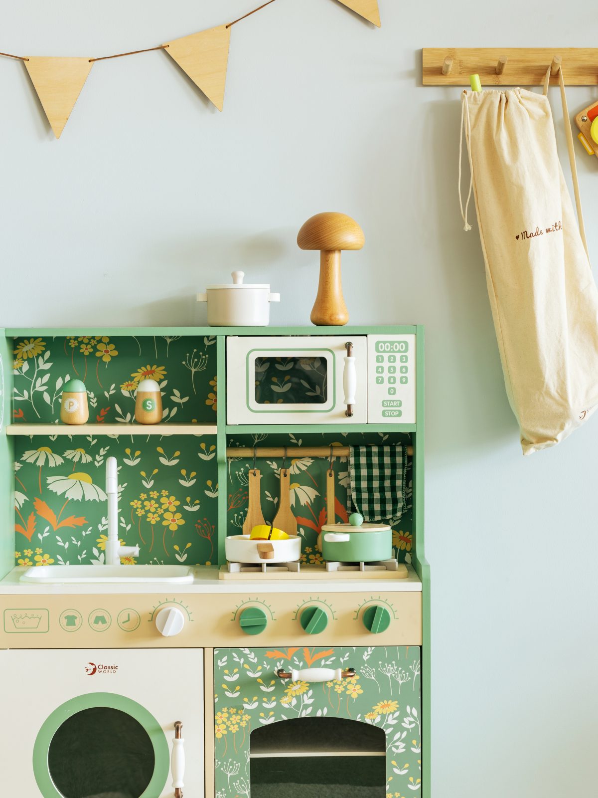 Drvena kuhinja retro Classic World - Слика 9