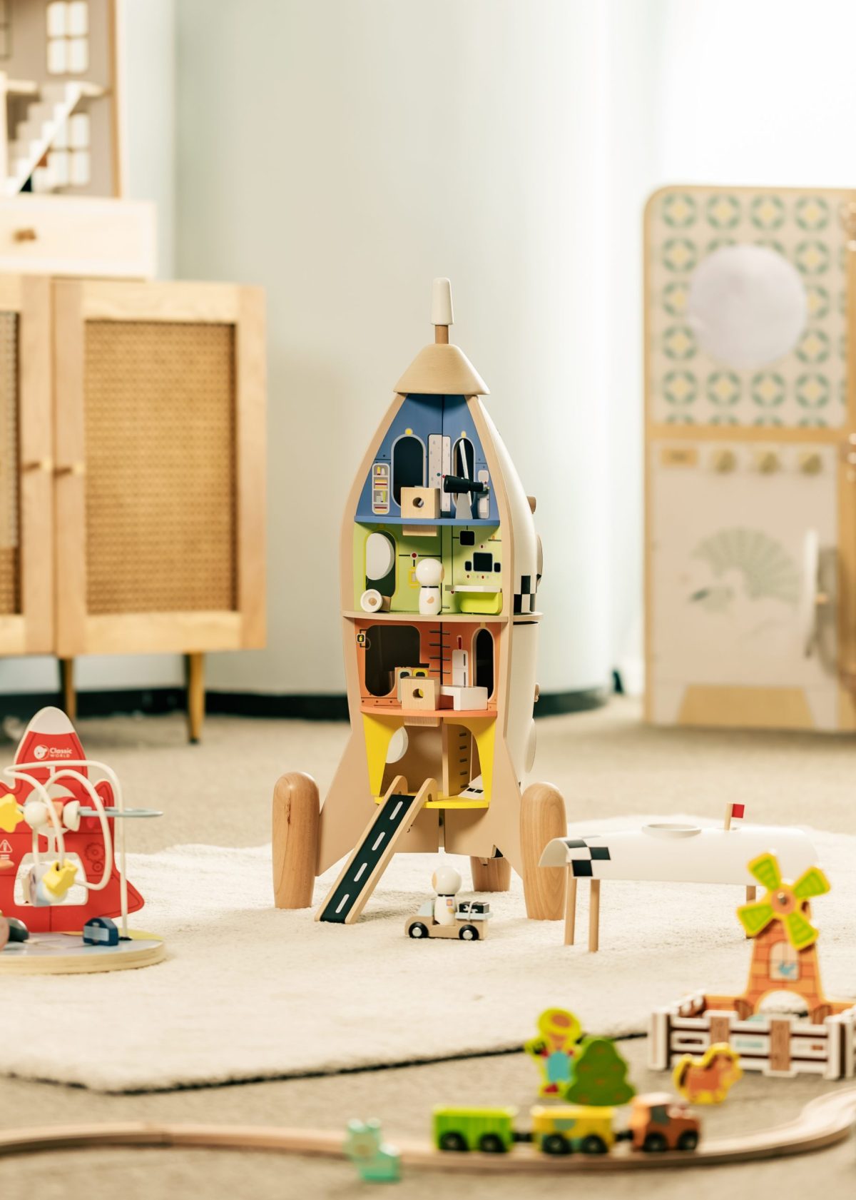 Drveni set Raketa Classic World - Слика 9