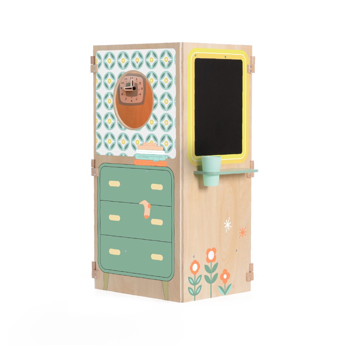 Drveni set za igru Moj mali dom Classic World - Слика 7