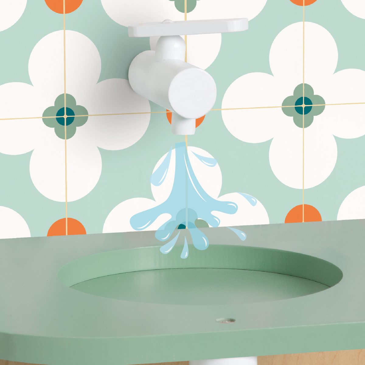 Drveni set za igru Moj mali dom Classic World - Слика 14