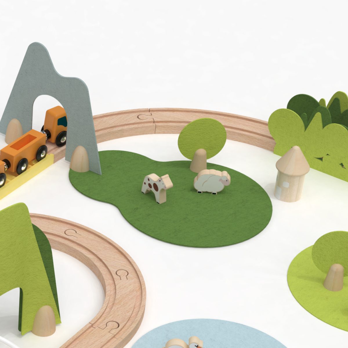 Drveni Set Voz Classic World - Слика 7