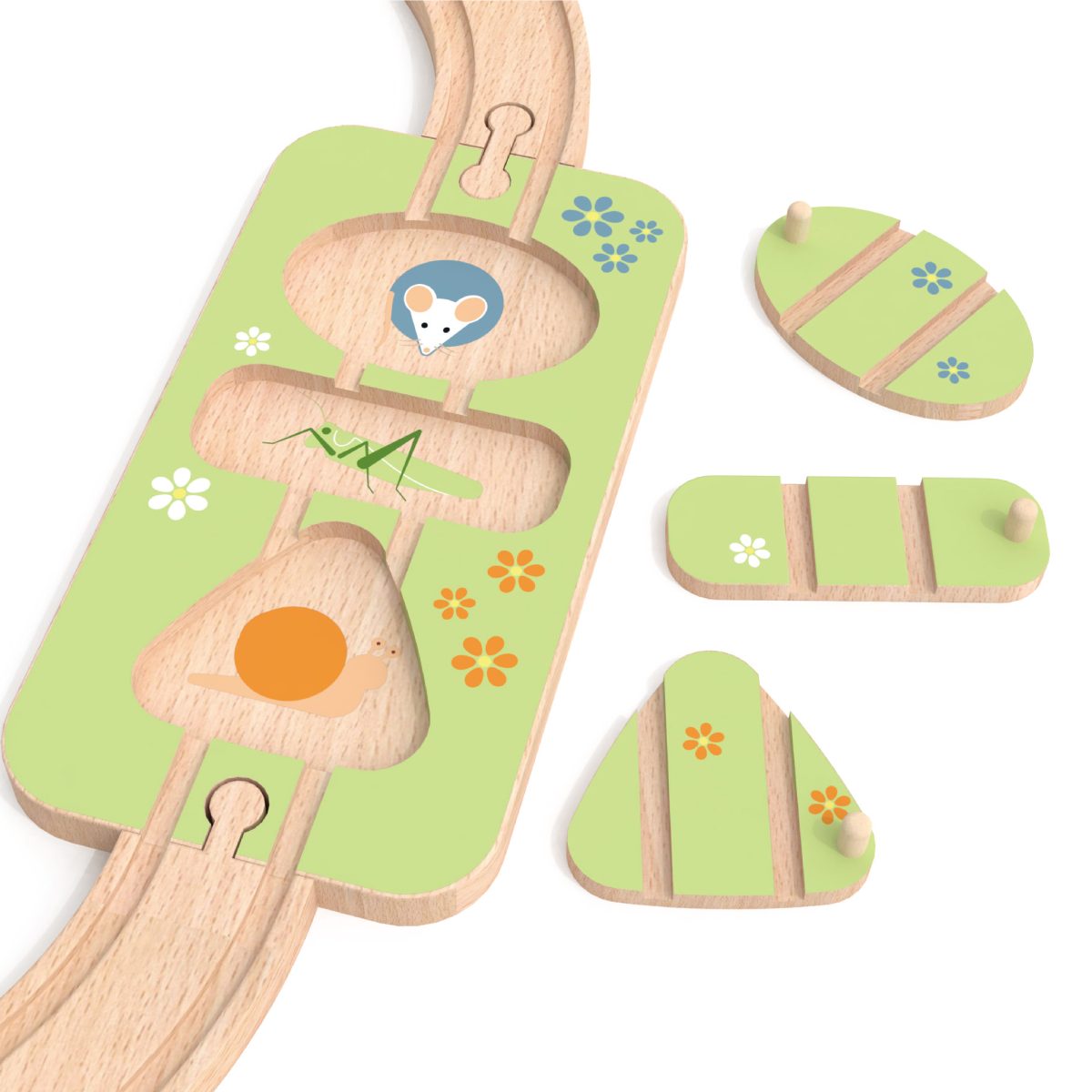 Drveni Mali voz Classic World - Слика 4