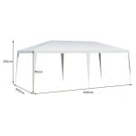 Paviljon 6x3m Bez Stranica 3x6x2,55m - Слика 3