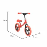 BYOX Balance Bike 2B – Red - Слика 5