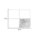Cangaroo Bebi ćebe sa igračkom Little Elephant 90×75 cm – Grey - Слика 3