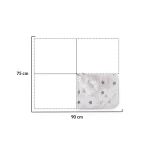 Cangaroo Bebi ćebe sa igračkom Unicorn Stars 90×75 cm - Слика 3