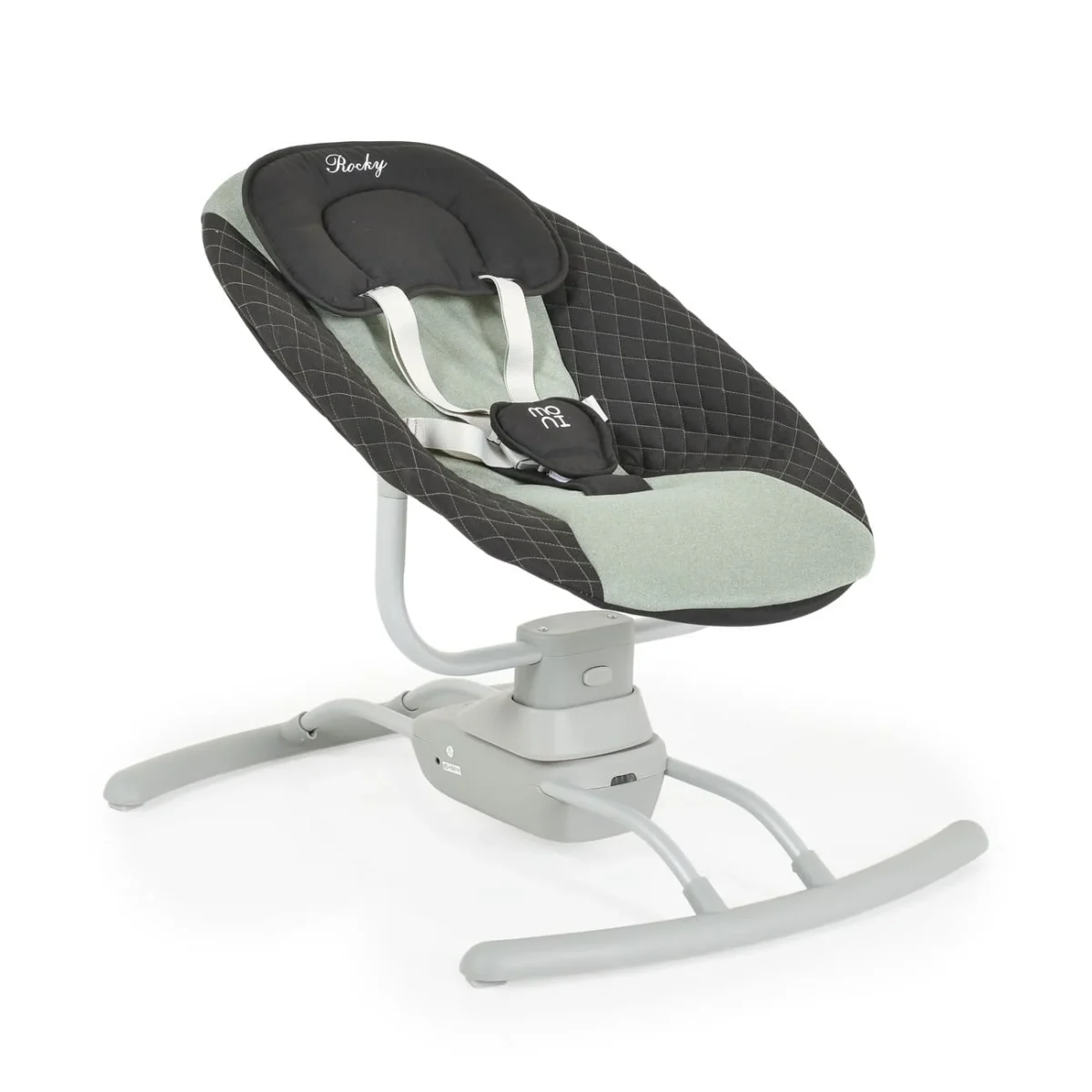 Elektricna-ljuljaska-za-bebe-Rocky-Green-4 Električna ljuljaška za bebe Rocky - Green - Слика 5