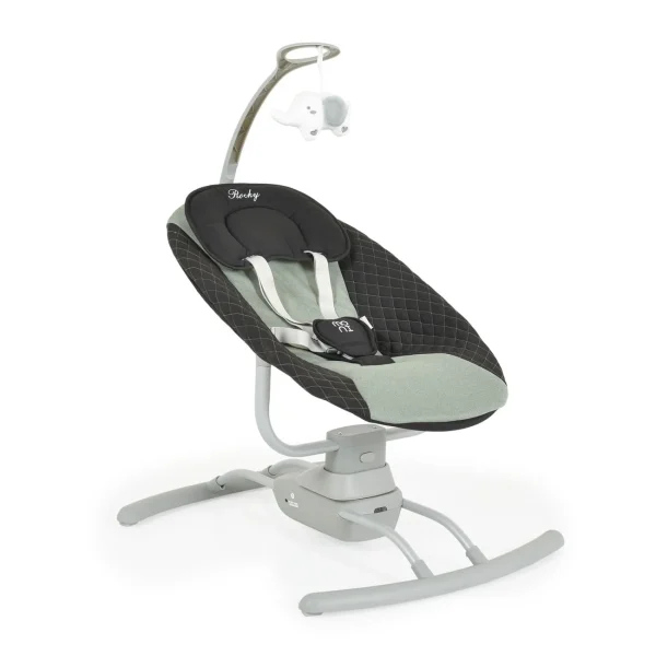 Električna ljuljaška za bebe Rocky - Green