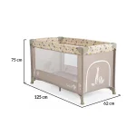Cangaroo Prenosivi krevetac Safari – Beige - Слика 7