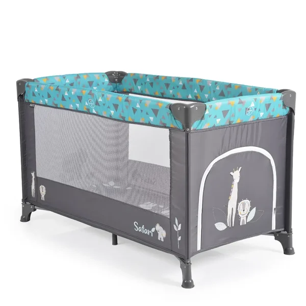 Cangaroo Prenosivi krevetac Safari – Turquoise