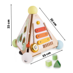 Velika drvena Interaktivna Piramida Classic World - Слика 2