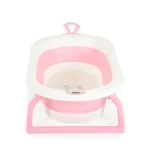 Cangaroo sklopiva kadica za bebe sa digitalnim termometrom Terra - Pink - Слика 3