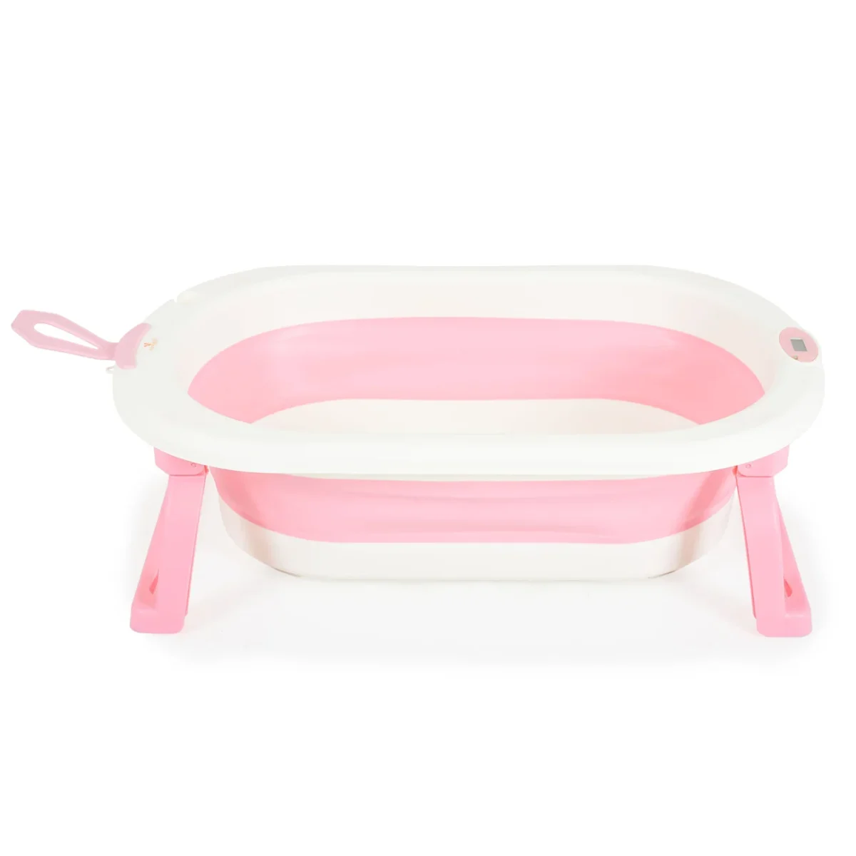 Cangaroo sklopiva kadica za bebe sa digitalnim termometrom Terra - Pink - Слика 2