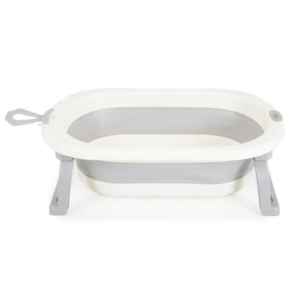 Cangaroo sklopiva kadica za bebe sa digitalnim termometrom Terra - Siva - Слика 2