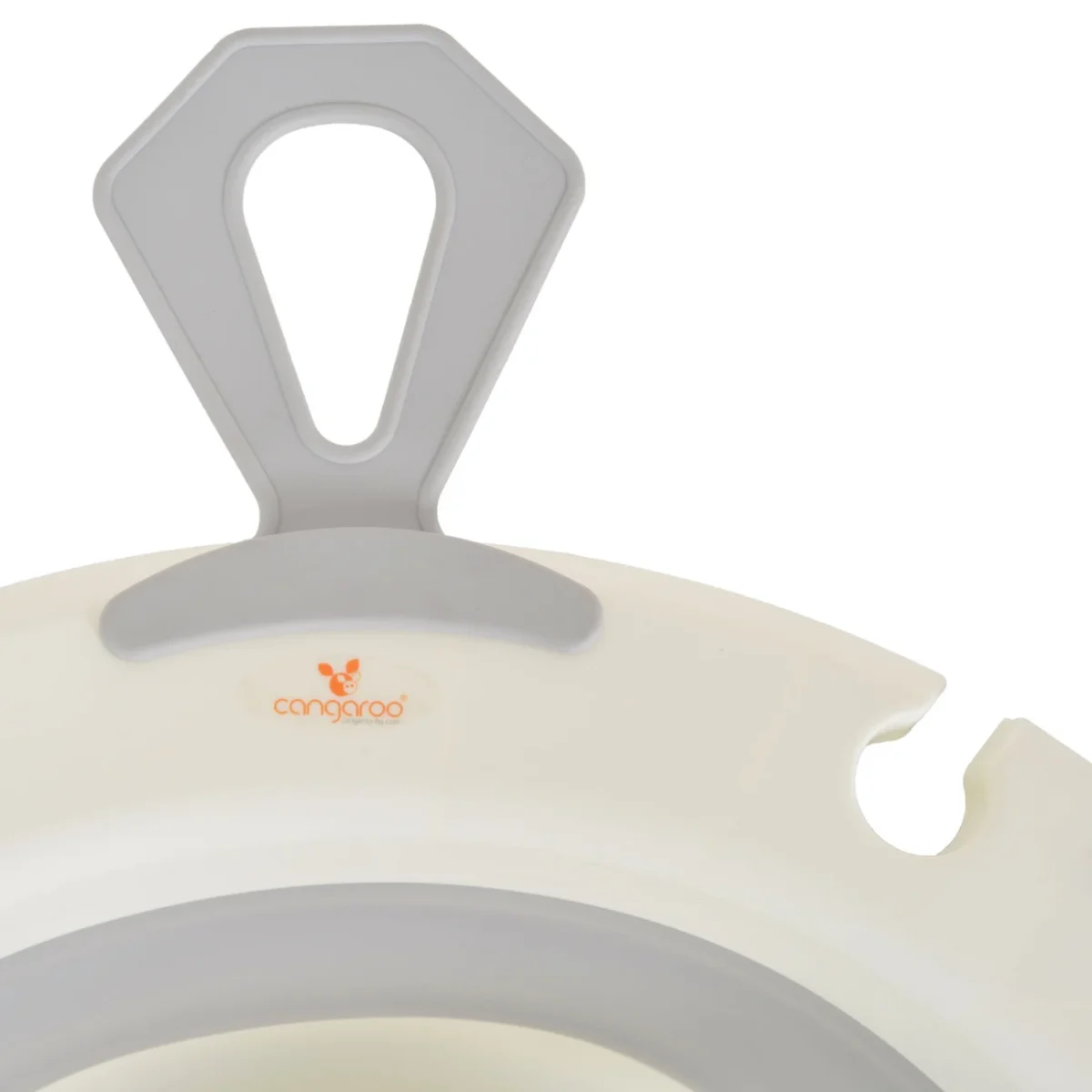 Cangaroo sklopiva kadica za bebe sa digitalnim termometrom Terra - Siva - Слика 6