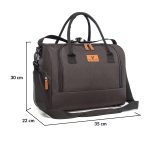 Torba za mame i kolica Jossie Crna - Слика 3