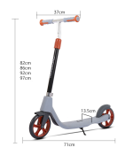 665 Trotinet za decu i mlade – SnakeBoard stil - Слика 5