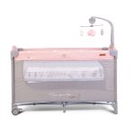 Prenosivi krevetac Once Upon A Time 2 nivoa Roze - Слика 3