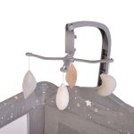 Prenosivi krevetac Once Upon A Time 2 nivoa Sivi - Слика 4