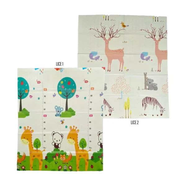 NouNou Podloga za igru od XPE pene Lovely Forest 150x180cm