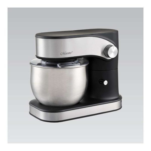 MAESTRO MR557 ROBOT MIKSER PLANETARY SA POSUDOM 1200W INOX CRNI 3L