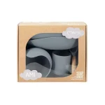 MoMi Ami silikonski set za hranjenje Grey - Слика 2