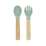 MoMi Ami silikonski set za hranjenje Mint - Слика 7