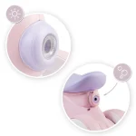 MoMi guralica za decu sa mehurićima Tobis Pink - Слика 5