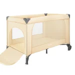 MoMi Belove Plus prenosivi krevetac za bebe Beige 2 Nivoa - Слика 5