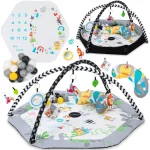 MoMi Besto gimnastika za bebe sa lopticama 3u1 - Слика 7