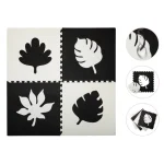 MoMi Feli podloga za bebe - Puzzle od pene Black - Слика 10