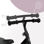 MoMi Fleet balans bicikla bez pedala Black - Слика 6