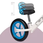 MoMi Fleet balans bicikla bez pedala Blue - Слика 4