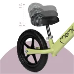 MoMi Fleet balans bicikla bez pedala Green - Слика 4
