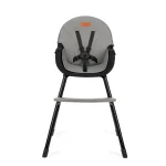 MoMi Flovi stolica za hranjenje bebe Grey Black, 6m+ - Слика 3