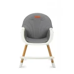 MoMi Flovi stolica za hranjenje bebe Grey White, 6m+ - Слика 6