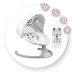 MoMi Kenani njihalica za bebe Light Grey, 0-9kg - Слика 11