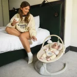 MoMi Kenani njihalica za bebe Sand Beige, 0-9 kg - Слика 10