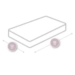 MoMi Smart Bed kolevka za bebe Beige, 0m+ - Слика 8