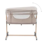 MoMi Smart Bed kolevka za bebe Beige, 0m+ - Слика 6