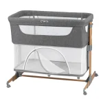 MoMi Smart Bed kolevka za bebe Grey, 0m+ - Слика 4