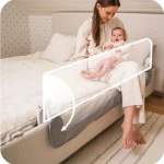 MoMi Lexi Plus XL zaštitna ograda za krevet Beige - Слика 8