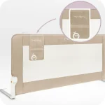 MoMi Lexi Plus XL zaštitna ograda za krevet Beige - Слика 6
