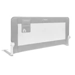 MoMi Lexi Plus XL zaštitna ograda za krevet Grey