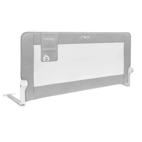 MoMi Lexi Plus XL zaštitna ograda za krevet Grey