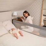 MoMi Lexi Plus zaštitna ograda za krevet Beige - Слика 7