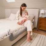 MoMi Lexi Plus zaštitna ograda za krevet Grey - Слика 7