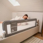 MoMi Lexi Plus zaštitna ograda za krevet Grey - Слика 6