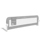 MoMi Lexi Plus zaštitna ograda za krevet Grey